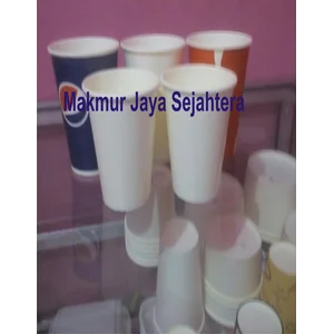 Paper Cup Polos Ukuran 8 Oz