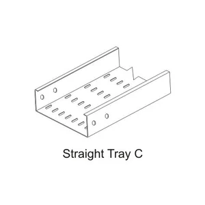 Kabel Tray Type C Finishing Powder Coating