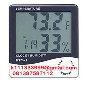 Htc Thermohygrometer Room Thermometer 1 Temperature Range -10C - 50C