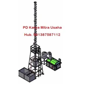 Mesin Incinerator Insinerator Medis dan Domestik