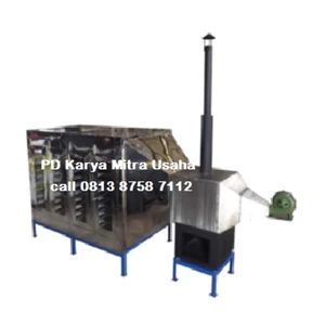 Mesin Pengering Tepung Oven Blower Stainless kapasitas 200 kg