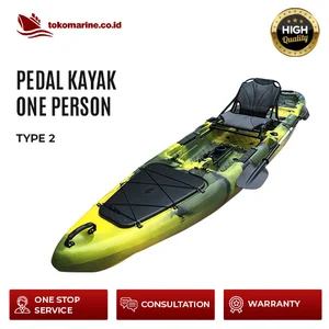  Pedal Kayak One Person LLDPE Type 1 Panjang 3900mm