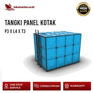 TANGKI PANEL FIBERGLASS 36 METER KUBIK - SIZE P3m x L4m x T3m