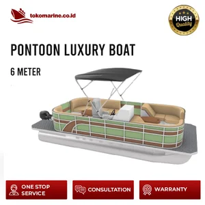 PONTOON LUXURY BOAT – 6 METERS LENGTH