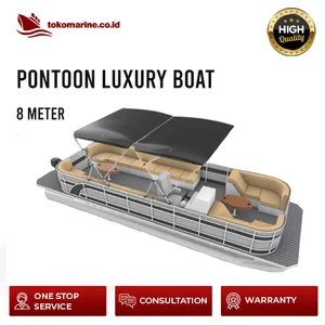 PONTOON LUXURY BOAT – 8 METERS LENGTH