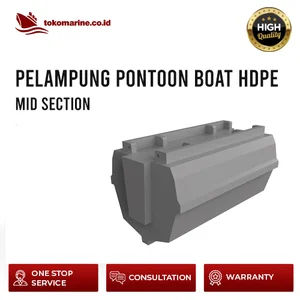 PELAMPUNG PONTOON BOAT HDPE - MID SECTION