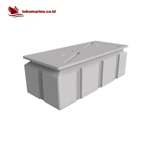PELAMPUNG KOTAK HDPE SEPSIFIKASI SIZE 1650 x 720 x 550 mm