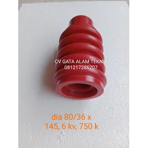 Isolator Polymer 6kv custom diameter 80/36x145mm