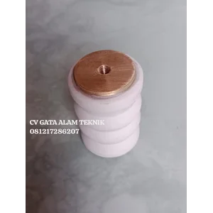Pin Insulator Polymer dia 38 x 60 ( m6 dan m8)