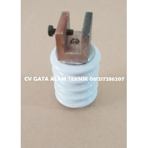 Isolator Keramik 15kv uk diameter 54mm x tinggi 72mm