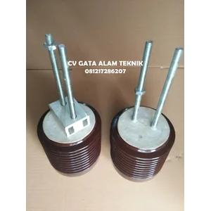 Isolator Keramik 6kV Ukuran Diameter 130mm x tinggi 130mm