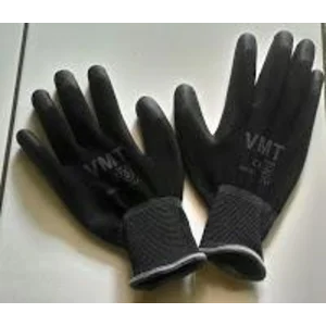 Sarung Tangan Pu Hitam Vmt