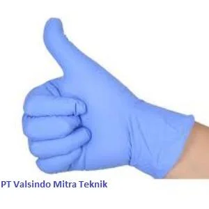 Glove Blue Nitrill Foodgrade Powder Free