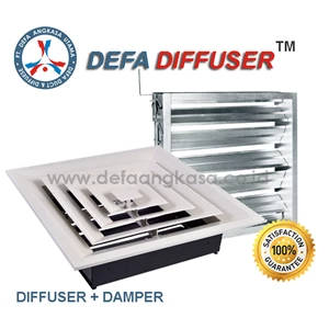 Air Diffuser + Damper 