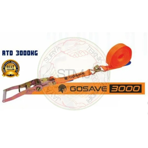 Rachet tie down 3ton x 10m go save
