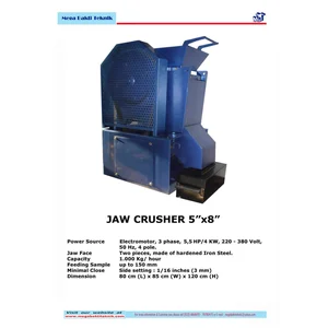 Jaw Crusher Penghancur Rahang 5"x8"