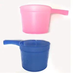 Peralatan Rumah tangga Gayung Mandi Plastik Warna Biru