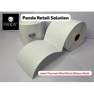 Label Thermal 100x150 1 Line isi 500PCS ( Model ROLL )