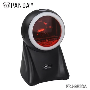 Omni Directional 1D Panda Prj-9820 Laser Barcode Scanner Duduk Usb