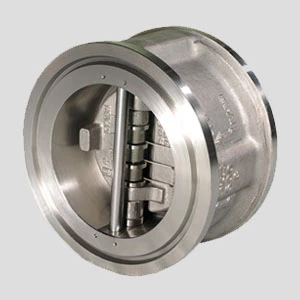 Double Disc Of Wafer Check Valve