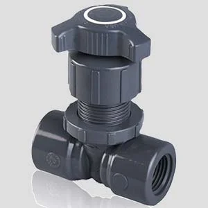 Pvc (Plastic) Needle Valve Ptfe Seat
