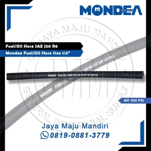 SELANG BENANG MONDEA - FUEL / OIL HOSE SAE J30 R6 - 1/4"