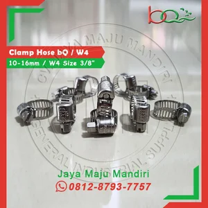 Hose Clamp - bQ 10-16mm W4 - Hose Clamp Stainless Steel 304