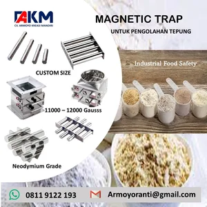 Magnetic Separator Trap  untuk pengolahan tepung