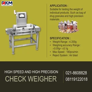 Timbangan Conveyor Akurasi Tinggi Timbangan Lainnya