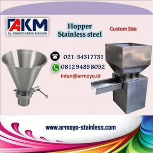 Hopper stainless steel food grade Tangki Stainless