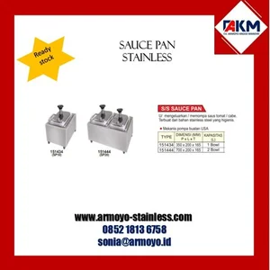  sauce pan stainless steel Perlengkapan Restoran Lainnya