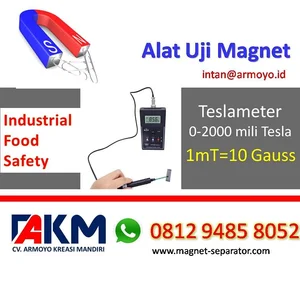 Teslameter untuk laboratorium Food Tray