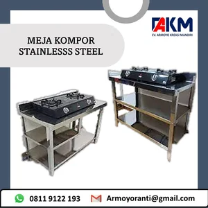 meja kompor untuk restoran dan hotel Meja Dapur