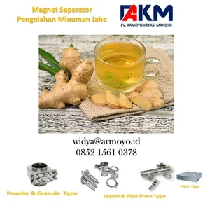 Magnet Pemisah Logam Minuman Pemisah Kontaminan Logam Minuman Alat Magnet