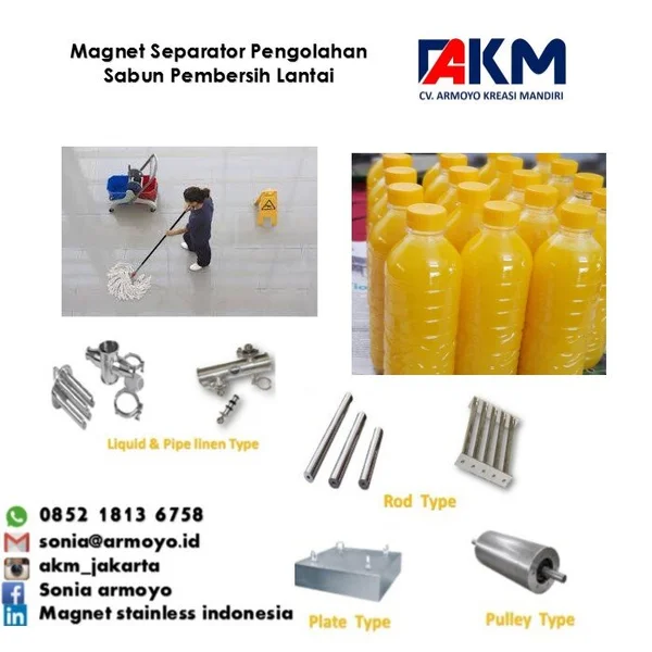 Magnetic Filter Industri Magnetic Trap Cairan Filter Udara
