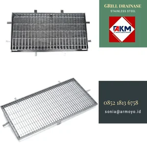 Grill Drainase Anti Karat Stainless Steel Grating Tee Stainless Steel