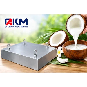 Mesin Pemisah Logam pada Santan Kelapa Alat Magnet