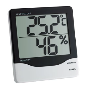 Digital Air Temperature Thermometer - Thermohygrometer
