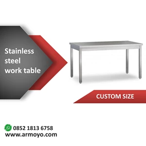 STAINLESS STEEL WORK TABLE