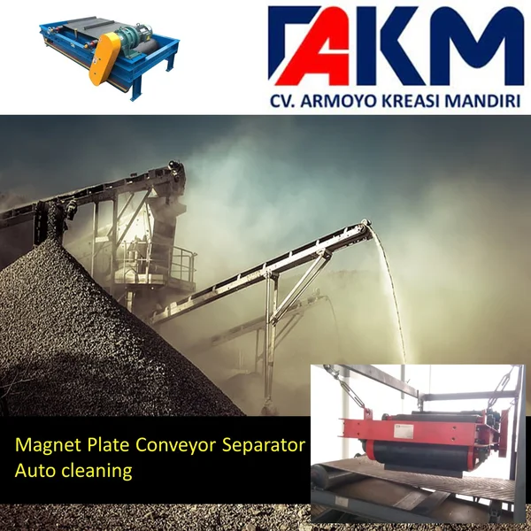 Magnet Plate Separator Easy Cleaning