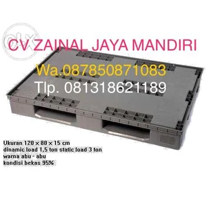 pallet plastik - Pallet plastik bekas - cv zaynal jaya mandiri 