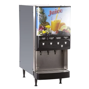 Mesin Juice Dispenser Silver Series 4-Flavor Cold Beverage System 