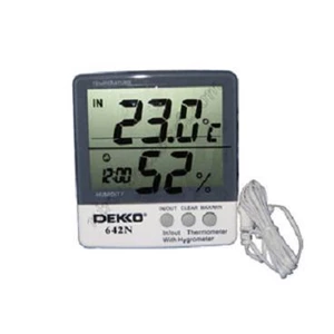 Hygrometer Thermohygrometer Digital Dekko 642N