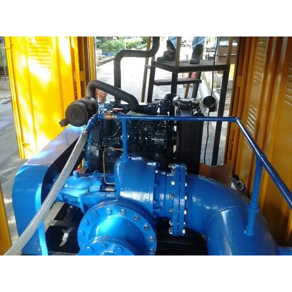 Service Pompa Pengendali Banjir By PT. Garuda Diesel (Ltd)