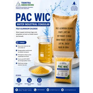 PAC Poly Aluminium Chloride WIC - 25 Kg