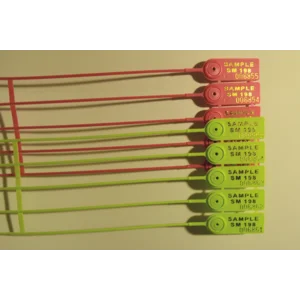Plastik Smooth Lock Segel Keamanan Tangki Atm Sm198