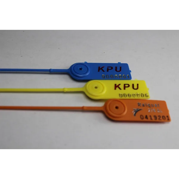 Plastik Smooth Lock Segel Keamanan Tangki Atm Sm198