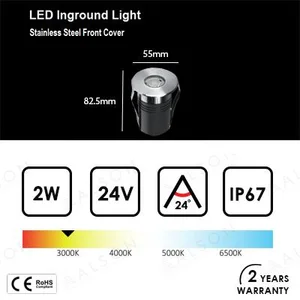 Lampu LED Inground 2Watt