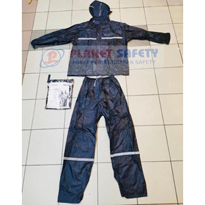 Safety Raincoat Safeguard rw23 Navy