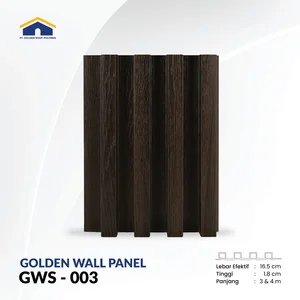 Panel Dinding 3D Golden Wallpanel GWS 003